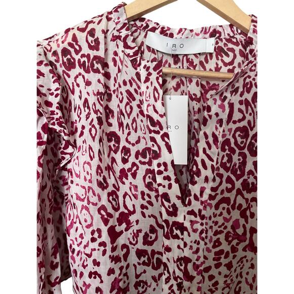 IRO Gira Leopard Dress Size‎ 4 New with Tags - Picture 12 of 12